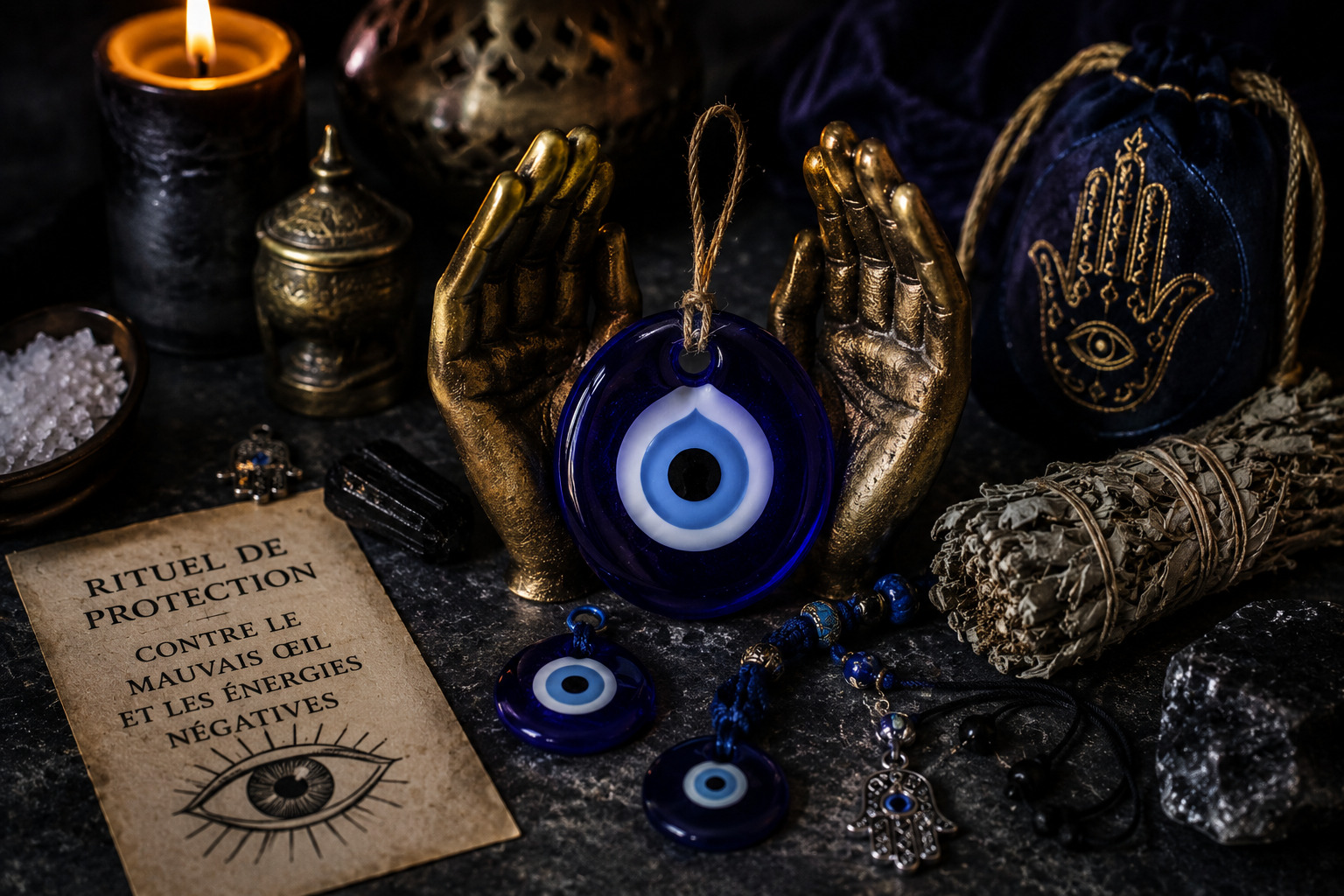 Rituels de protection, mauvais œil et purification de lieu